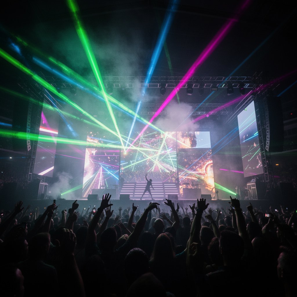 The Art of Light Shows in Concerts
